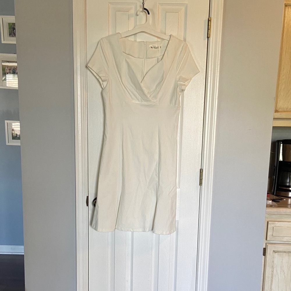 Chic White Mini Dress